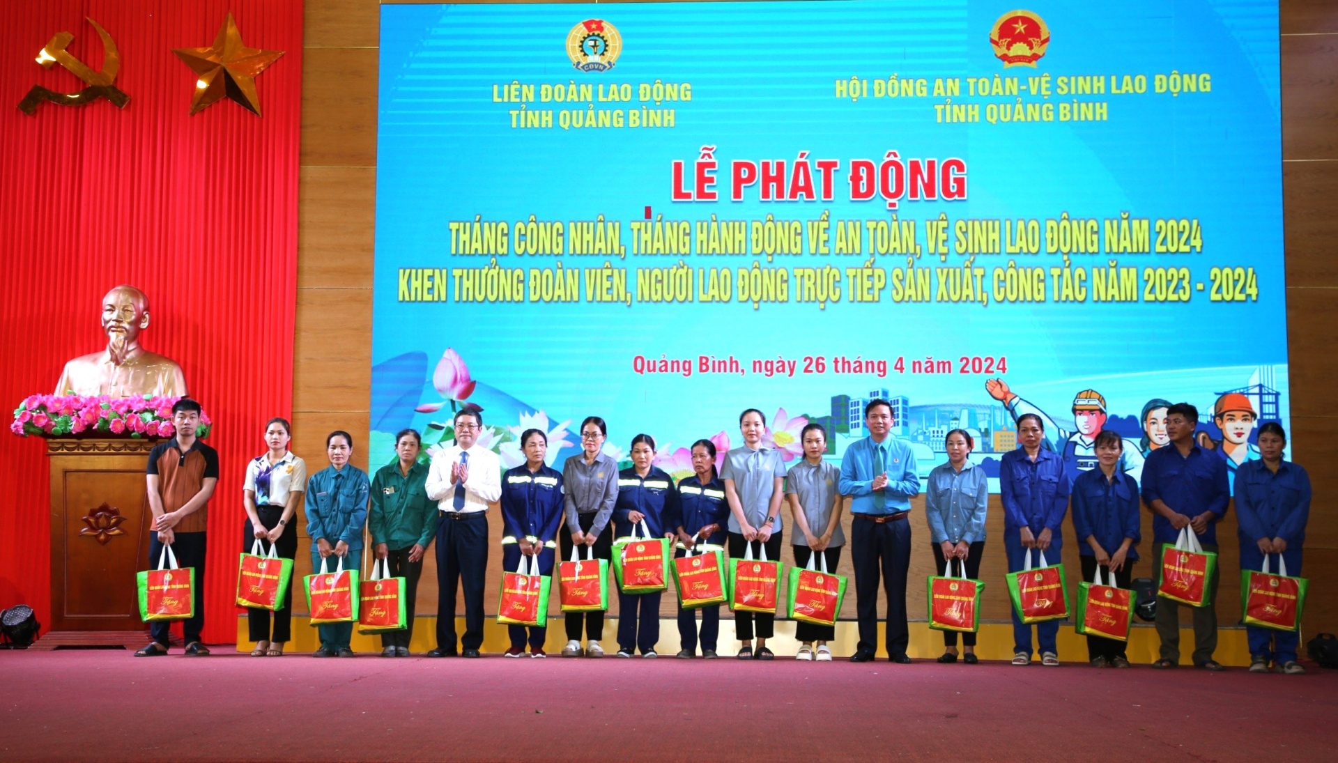 Quảng Bình phát động Tháng Công nhân với 6 nội dung trọng tâm