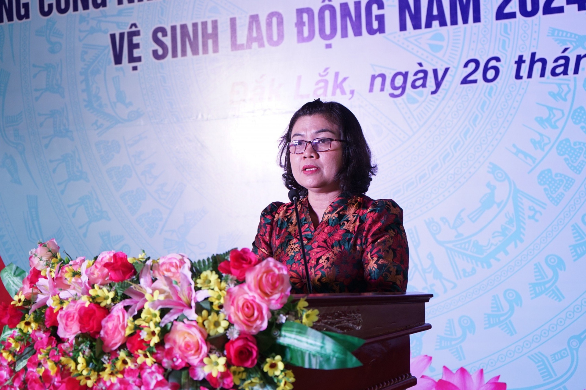 Công nhân Đắk Lắk phấn khởi dự lễ phát động Tháng Công nhân
