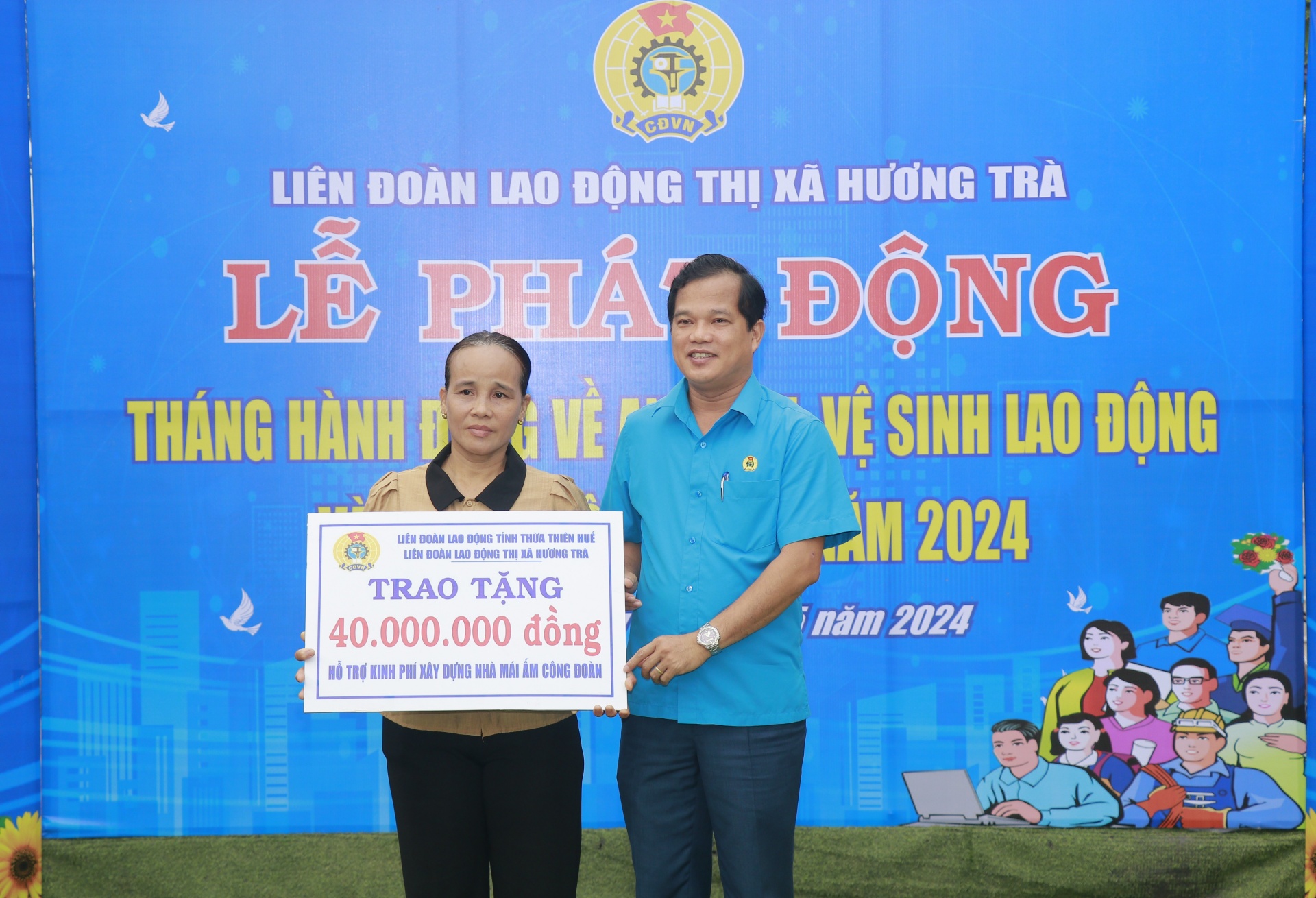 Thừa Thiên Huế: Đoàn viên, người lao động thị xã Hương Trà hưởng ứng Tháng Công nhân Thừa Thiên Huế: Đoàn viên, người lao động thị xã Hương Trà hưởng ứng Tháng Công nhân
