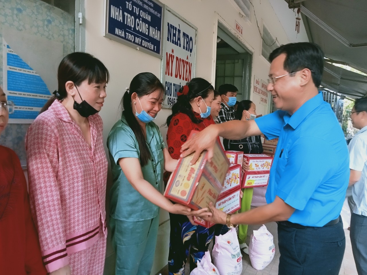 Niềm vui đong đầy ở Tổ Tự quản nhà trọ An Giang