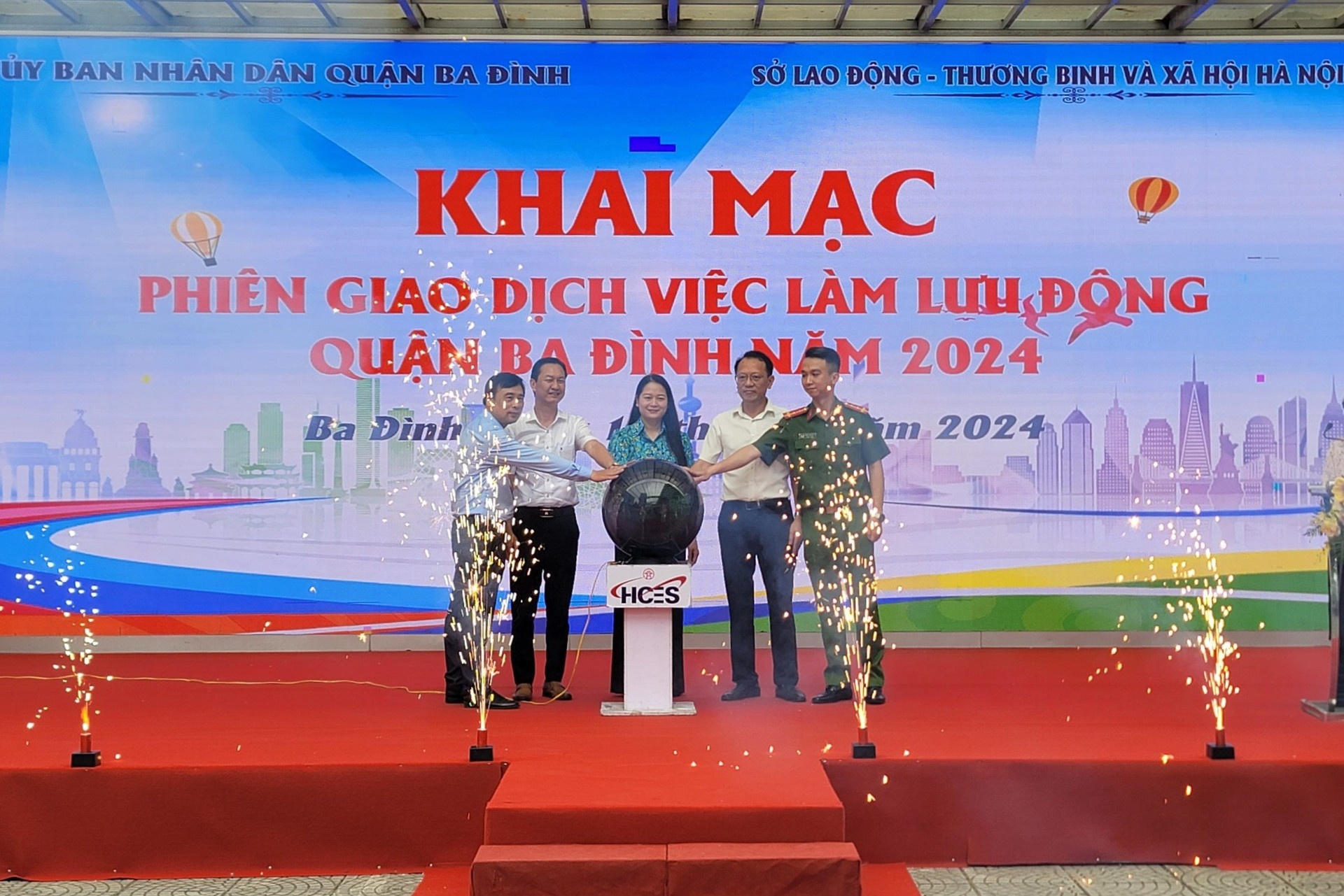 Tuyển dụng 2.140 chỉ tiêu tại phiên giao dịch việc làm lưu động quận Ba Đình năm 2024