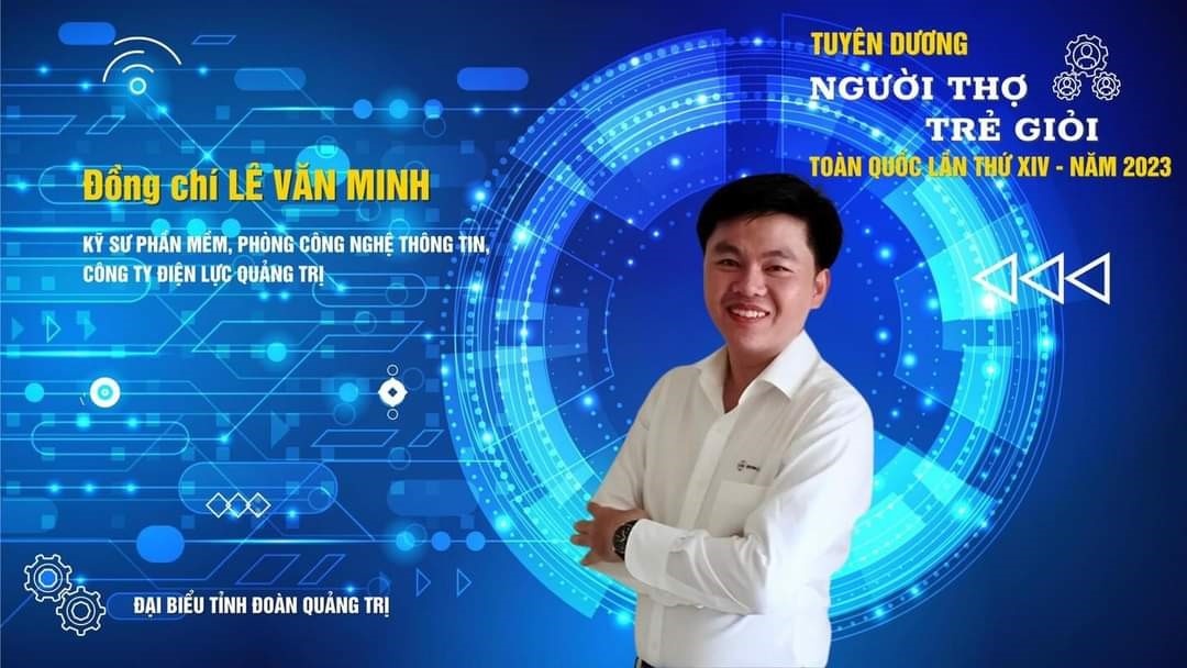 Anh Lê Văn Minh - tấm gương sáng trong ngành Điện