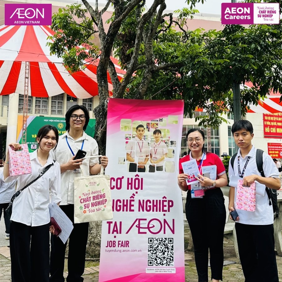 Hà Nội: Aeon Xuân Thủy tuyển dụng gần 400 nhân sự