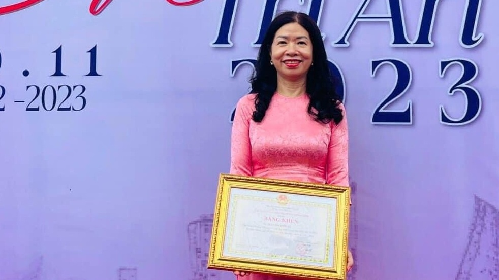 Cô giáo Trần Thị Minh Hà - niềm tự hào của Trường Tiểu học Lê Văn Tám