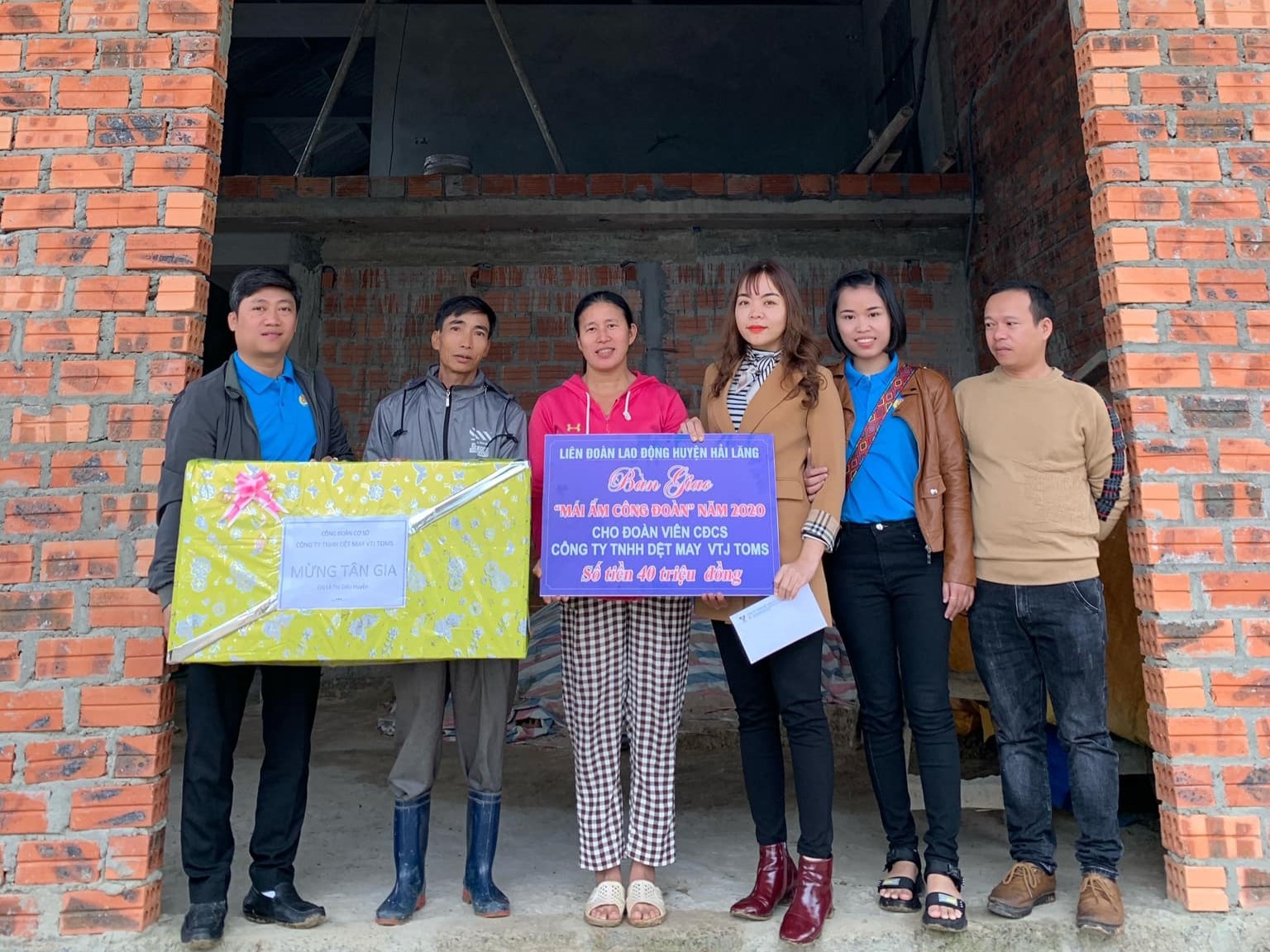 Công đoàn Công ty TNHH Dệt may VTJ TOMS: lan tỏa yêu thương từ tổ chức Công đoàn