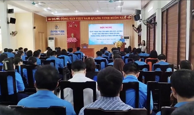 Kết quả 6 tháng đầu năm 2024 của Công đoàn tỉnh Thanh Hóa