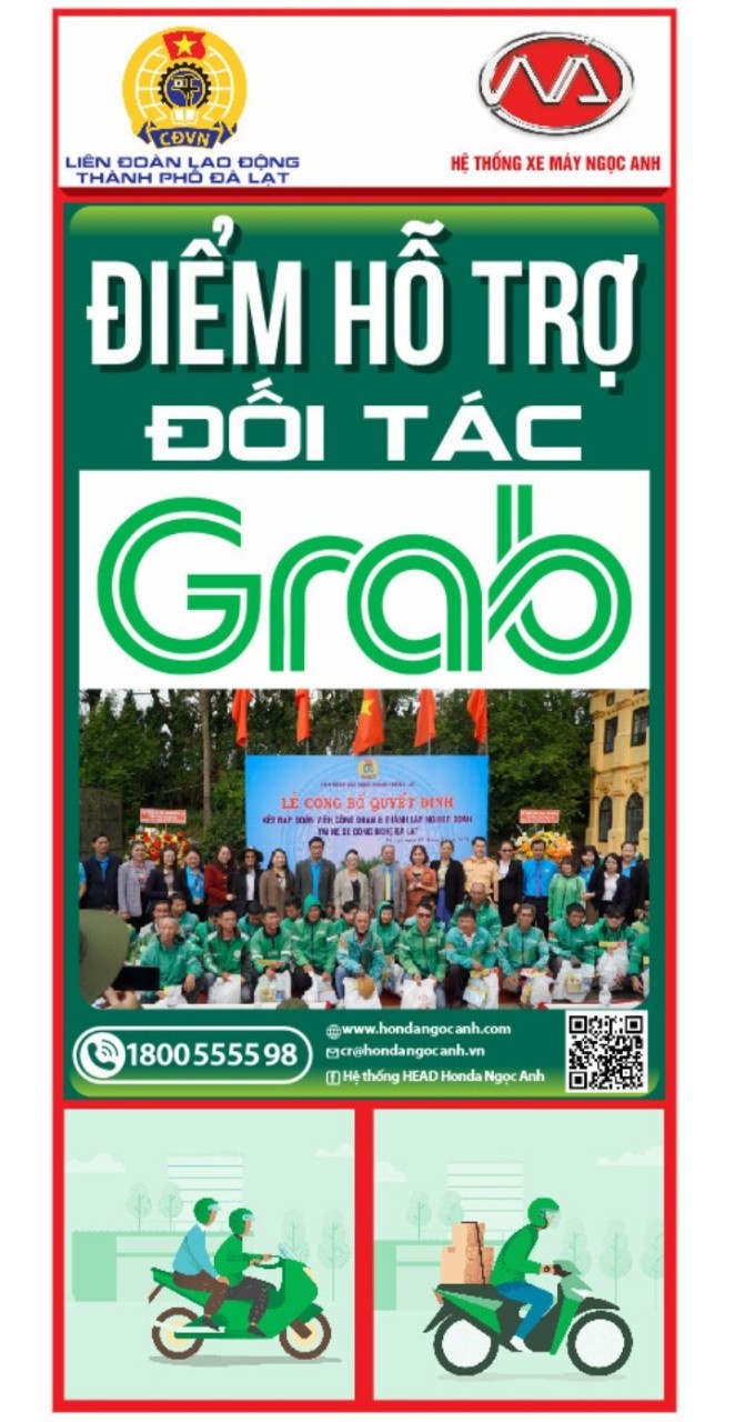 Công đoàn -  Nơi gắn kết và chia sẻ của Tài xế xe công nghệ ở Đà Lạt