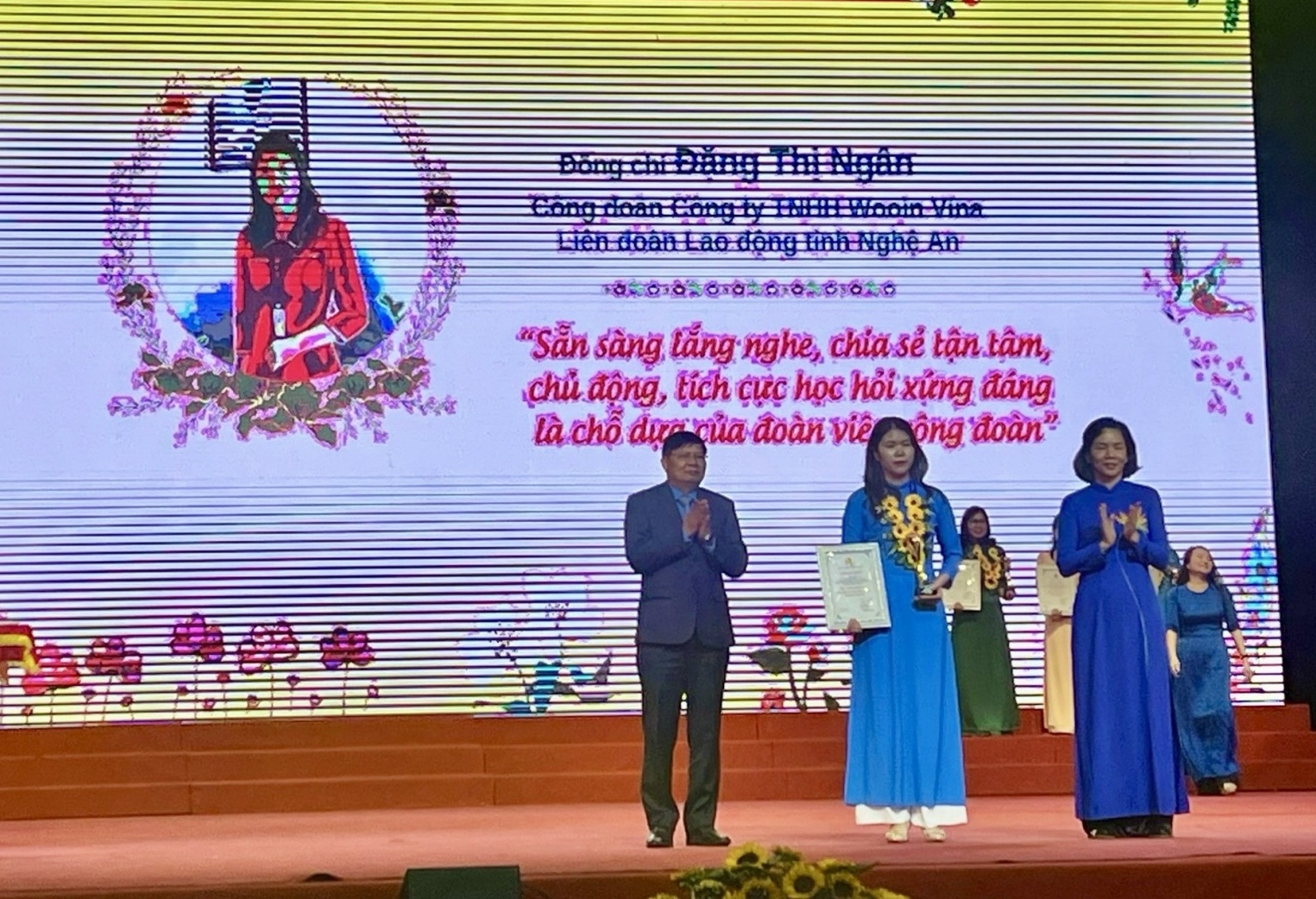 “Công đoàn mang lại cho mình tinh thần sẵn sàng lắng nghe, chia sẻ tận tâm”