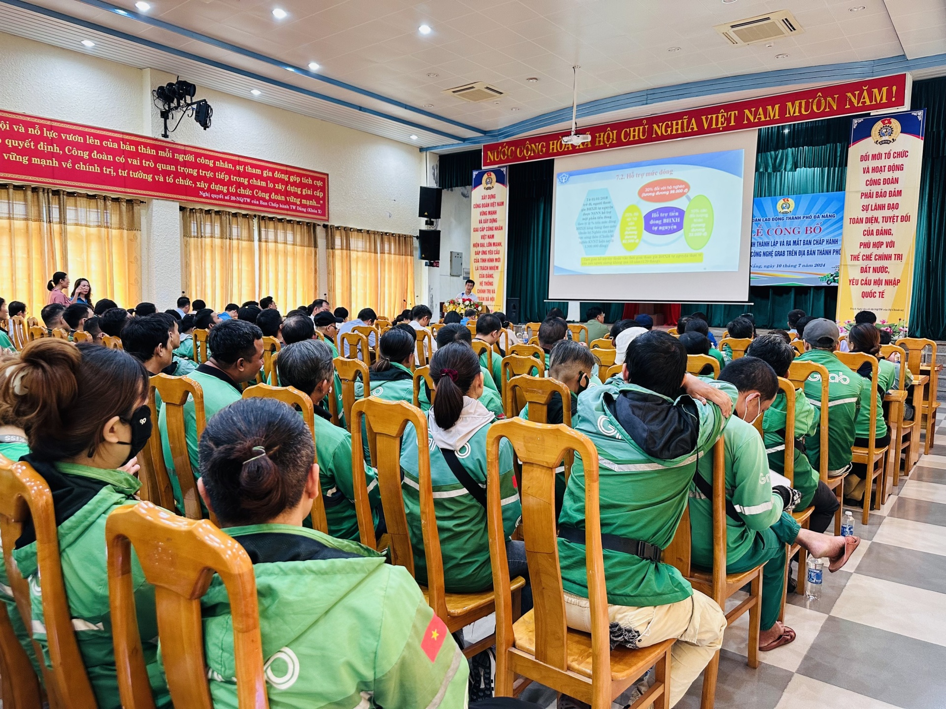 Ra mắt Nghiệp đoàn lái xe công nghệ Grab thành phố Đà Nẵng Ra mắt Nghiệp đoàn lái xe công nghệ Grab thành phố Đà Nẵng