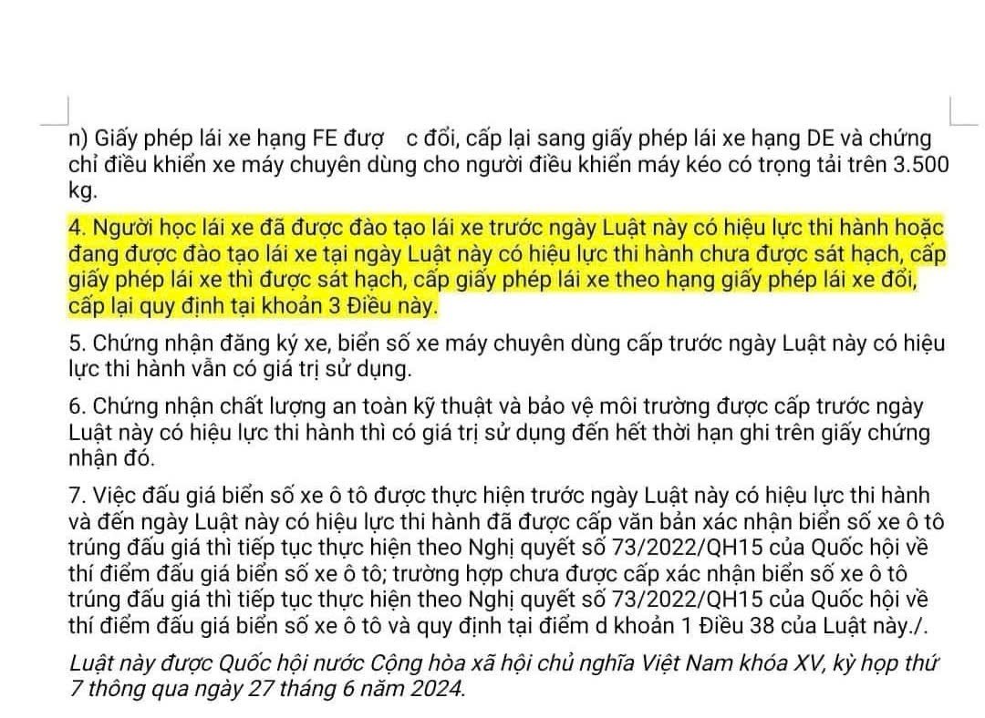 Thực hư thông tin người có bằng B1 không được điều khiển ô tô từ 1/1/2025 Thực hư thông tin người có bằng B1 không được điều khiển ô tô từ 1/1/2025