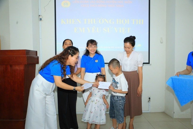 Nữ Chủ tịch Công đoàn trường tài năng, nhiệt huyết và sáng tạo