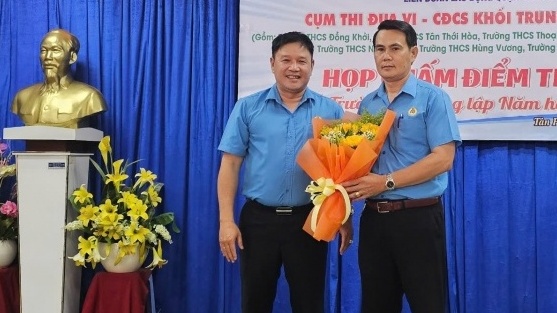 Chủ tịch Công đoàn tận tâm của Trường THCS Đồng Khởi