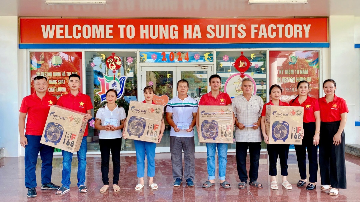 Người “chị cả” của Công đoàn Xí nghiệp Veston Hưng Hà