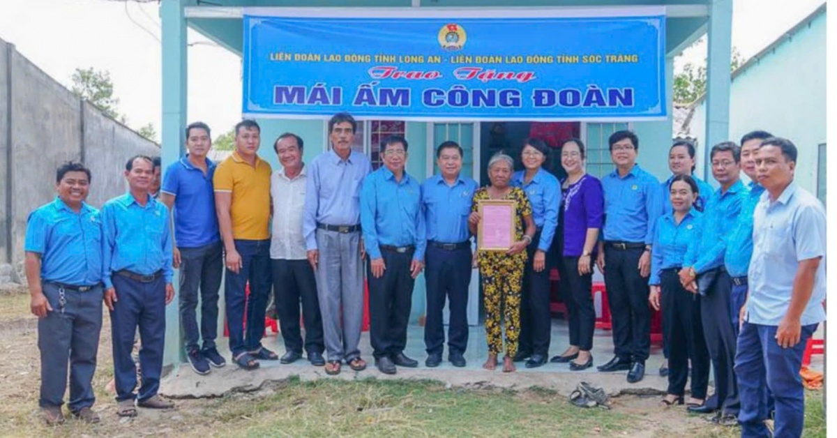 LĐLĐ tỉnh Long An: Tăng hỗ trợ “Mái ấm Công đoàn” lên 70 triệu đồng/căn