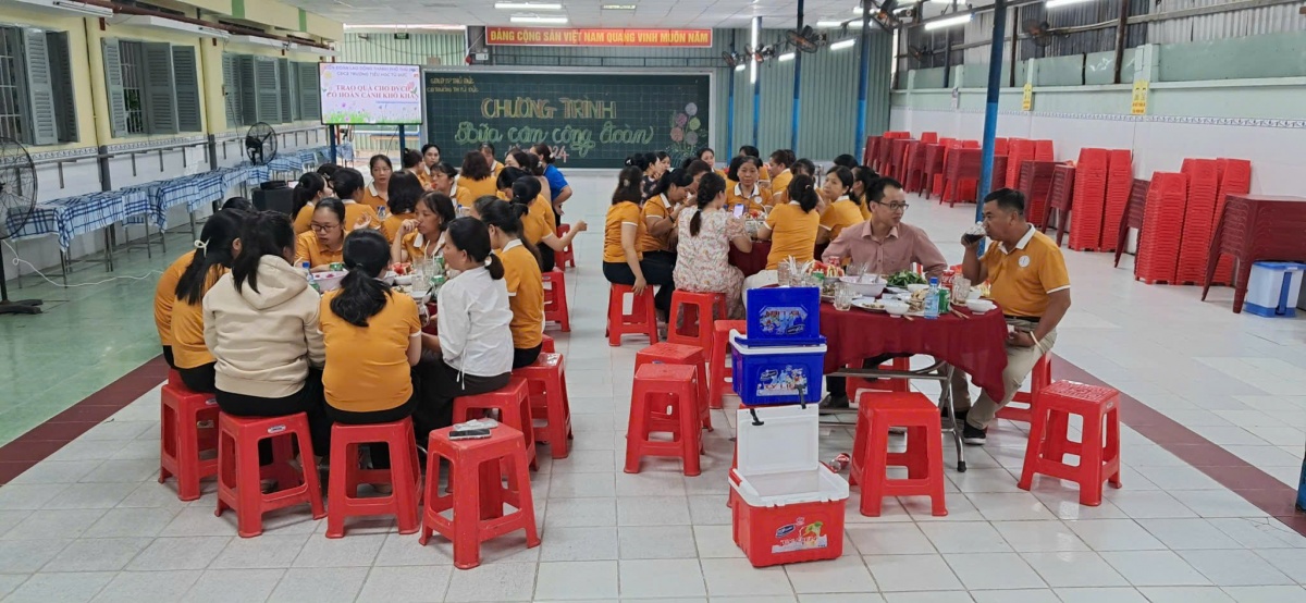Nữ Chủ tịch Công đoàn trường có nhiều sáng kiến, đem lại lợi ích cho đoàn viên