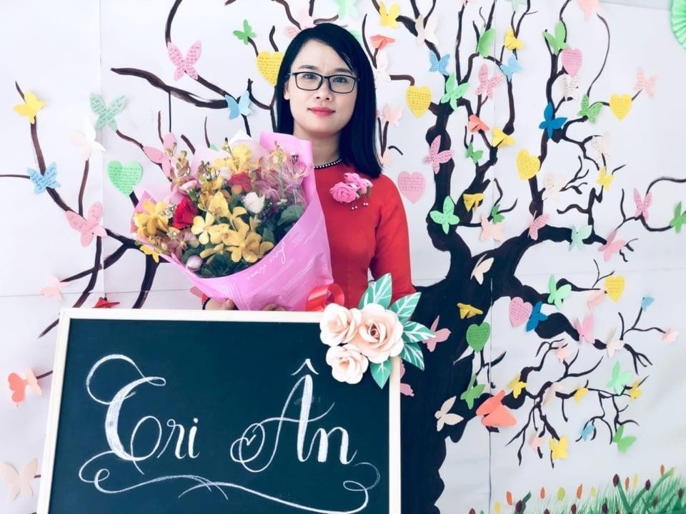 Cô Chủ tịch Công đoàn có tấm lòng nhân ái, hết lòng vì học sinh