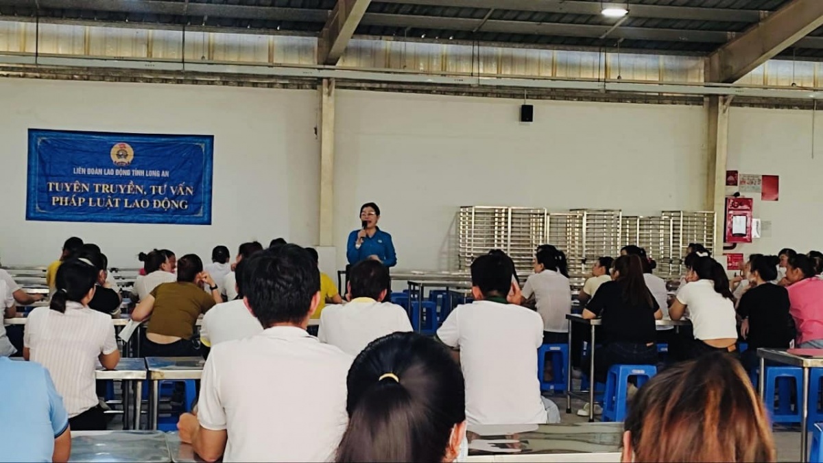 Long An: Công đoàn bảo vệ quyền lợi người lao động trong 27 vụ án