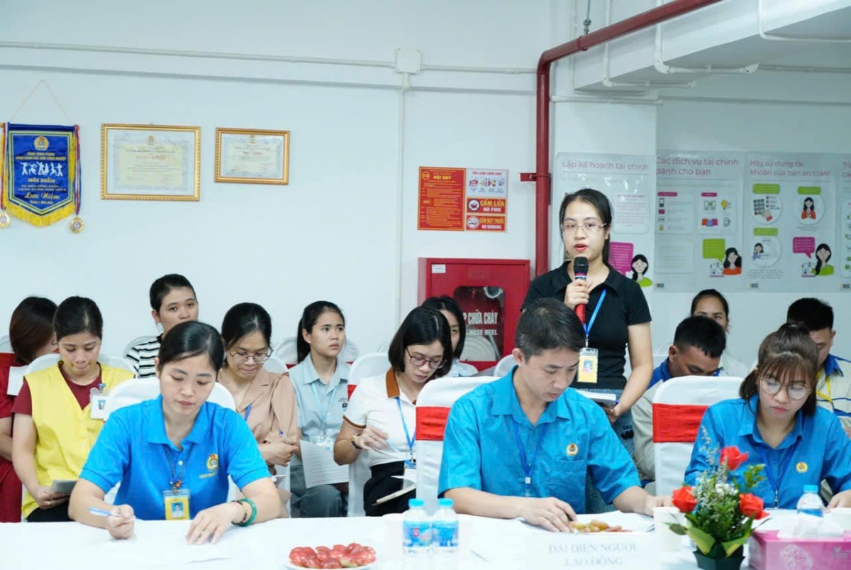 Từ kiến nghị của Công đoàn, doanh nghiệp chấp thuận 11 ưu tiên cho lao động nữ