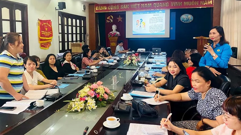 Tập huấn, nâng cao năng lực cán bộ công đoàn Viện Hóa học Công nghiệp Việt Nam