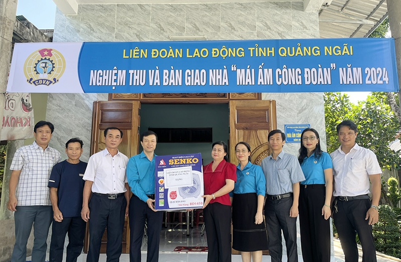 Quảng Ngãi: Công đoàn phát triển mạnh, chăm lo tốt cho đoàn viên