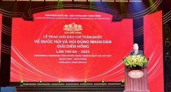 Vietcombank vinh dự 3 lần đồng hành cùng Lễ trao Giải báo chí toàn quốc về Quốc hội và Hội đồng Nhân dân
