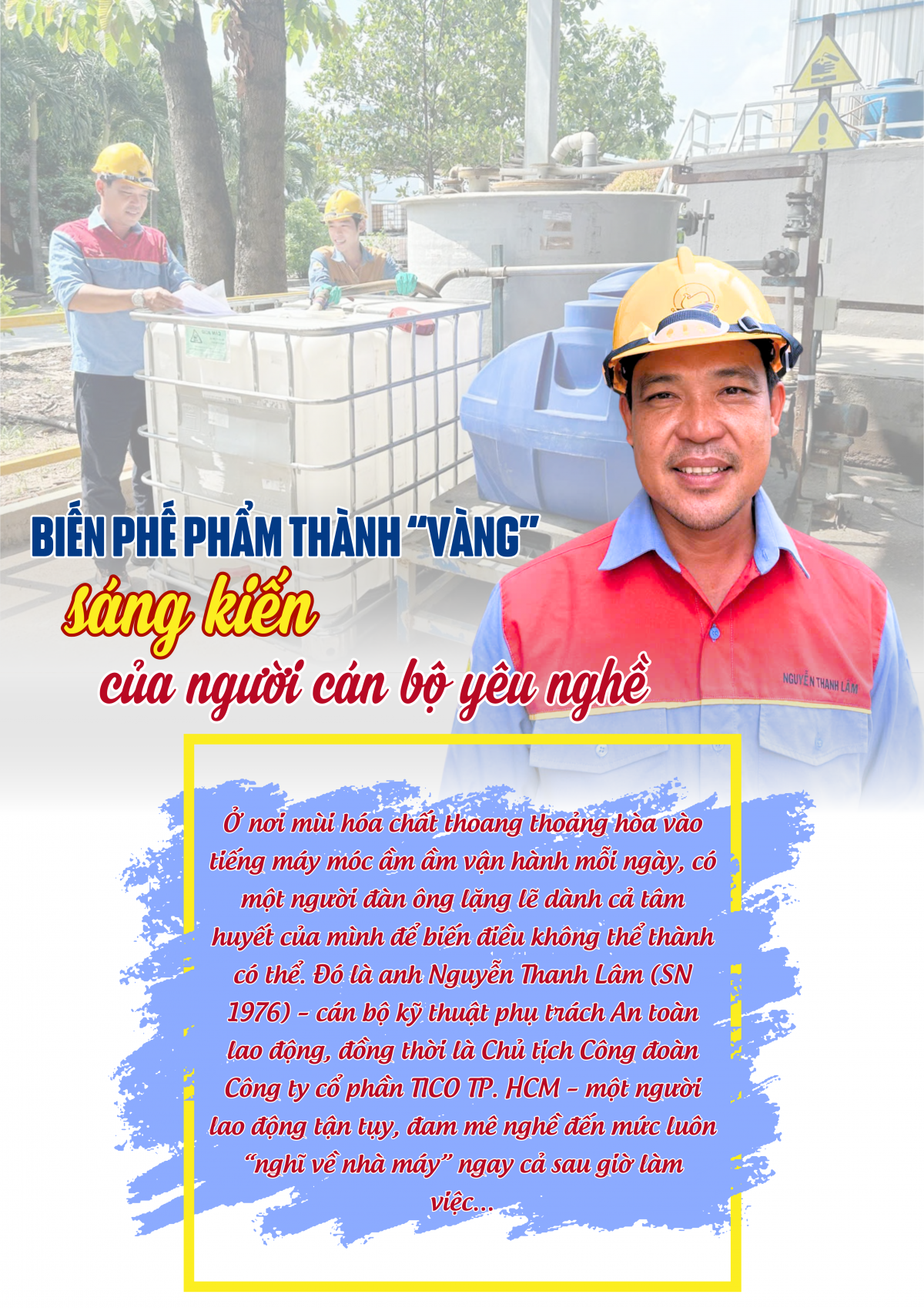 Biến phế phẩm thành “vàng” – sáng kiến của người cán bộ yêu nghề Biến phế phẩm thành “vàng” – sáng kiến của người cán bộ yêu nghề