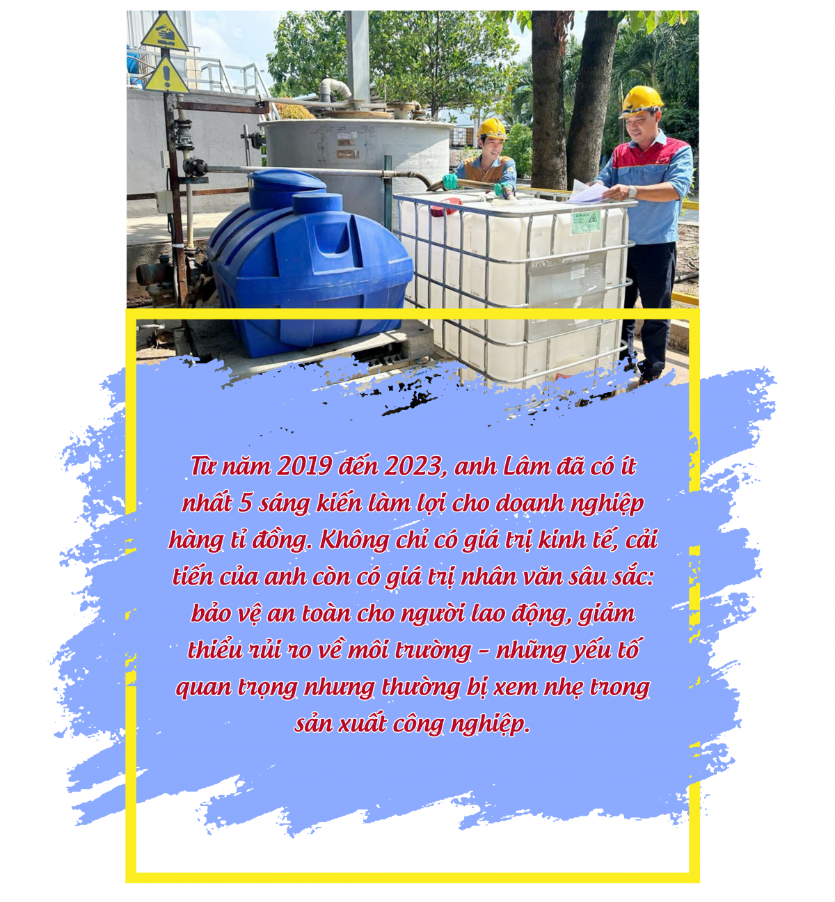 Biến phế phẩm thành “vàng” – sáng kiến của người cán bộ yêu nghề Biến phế phẩm thành “vàng” – sáng kiến của người cán bộ yêu nghề