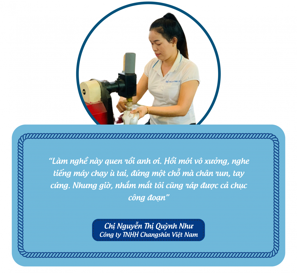 Những đôi “tay vàng” tạo nên “bước chân thế giới”