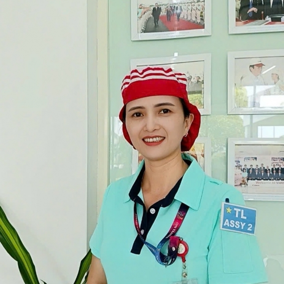 Phó Trưởng phòng Lắp ráp, Công ty TNHH Canon Việt Nam, LĐLĐ TP. Hà Nội