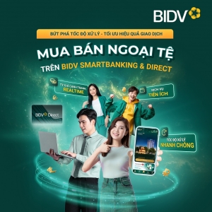 Khi ngân hàng “mở cửa” để khách hàng giao dịch ngoại tệ ngay trên phương tiện trực tuyến