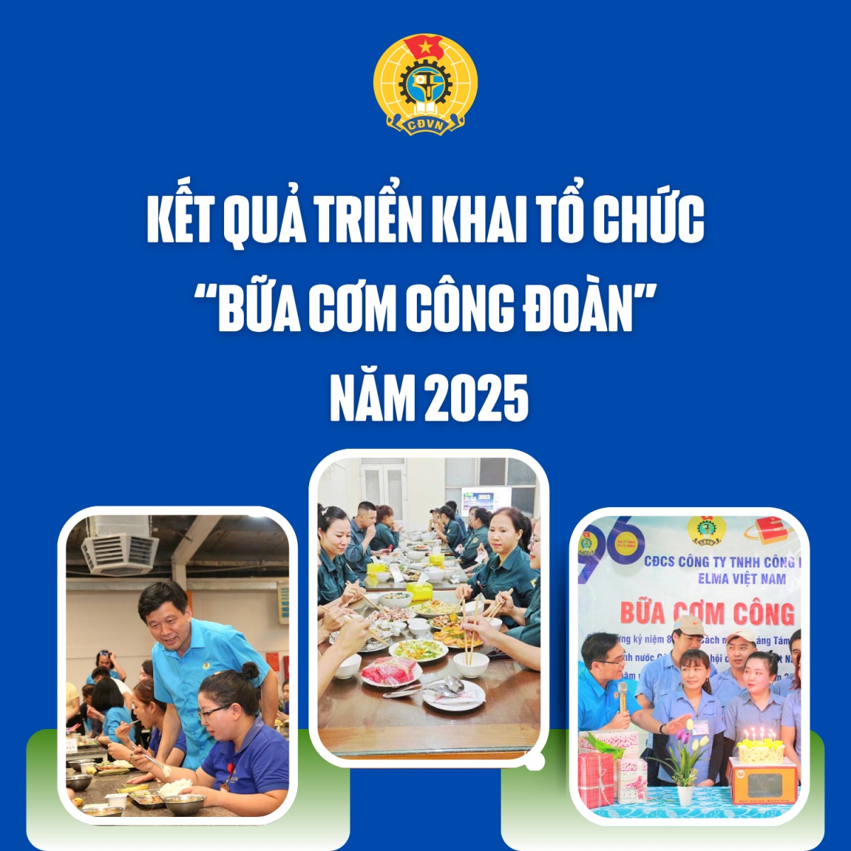 Kết quả chương trình "Bữa cơm Công đoàn" năm 2025