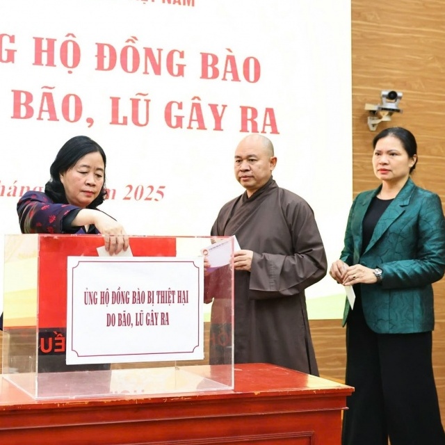 Lan tỏa tinh thần đoàn kết, chung tay hướng về đồng bào bị thiệt hại do bão lũ