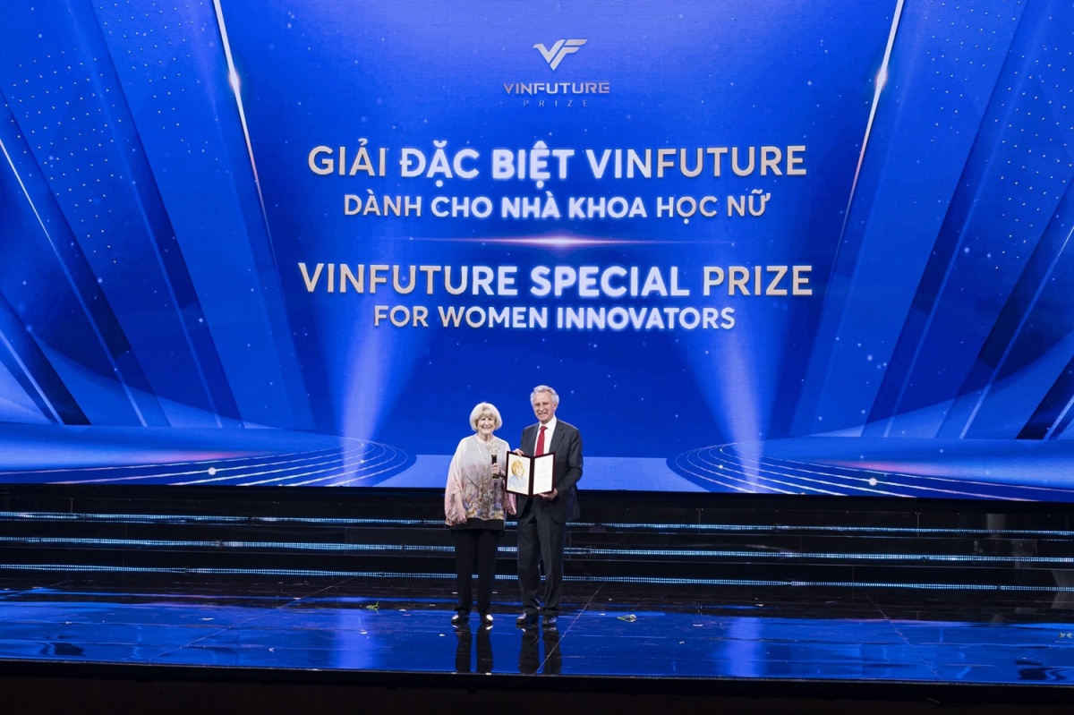 Giải Đặc biệt VinFuture 2025 dành cho Nhà khoa học Nữ được trao cho GS. Mary-Claire King Giải Đặc biệt VinFuture 2025 dành cho Nhà khoa học Nữ được trao cho GS. Mary-Claire King