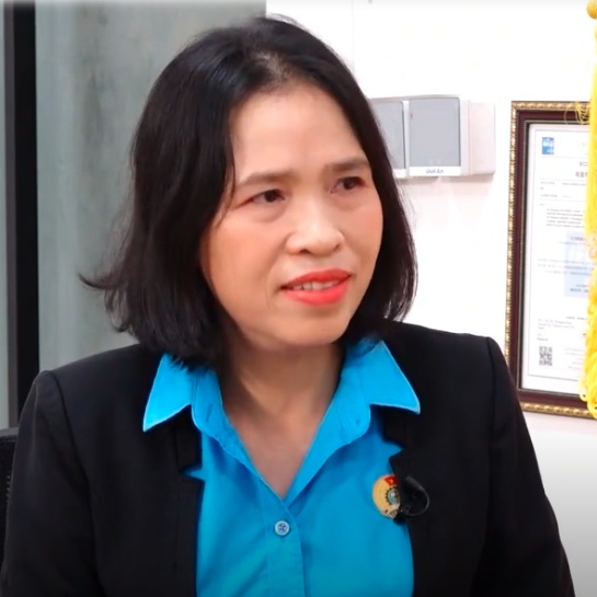"Bí quyết" chinh phục chủ doanh nghiệp FDI của nữ Chủ tịch Công đoàn