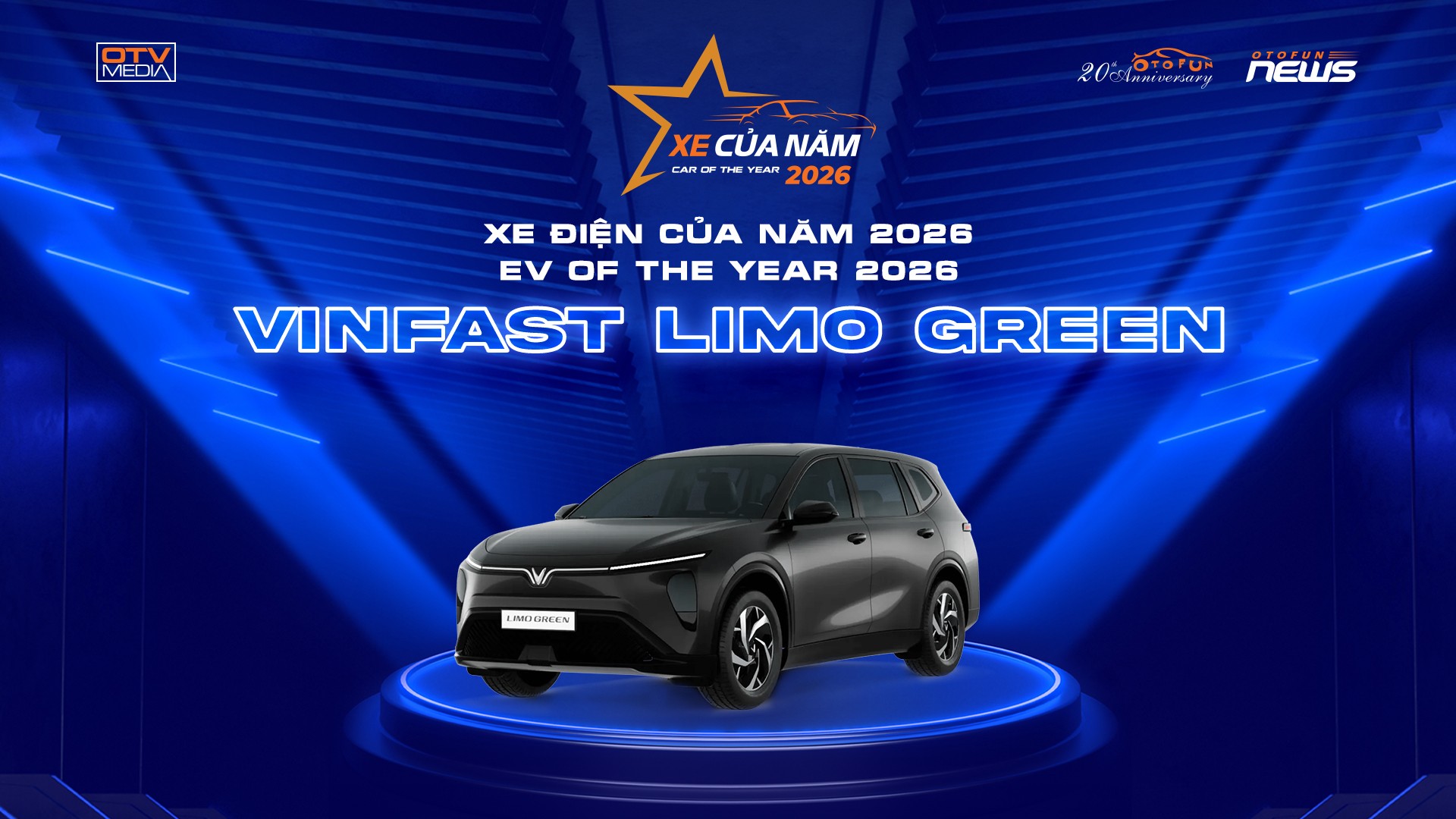 5 danh hiệu Xe Của Năm 2026 chính thức lộ diện