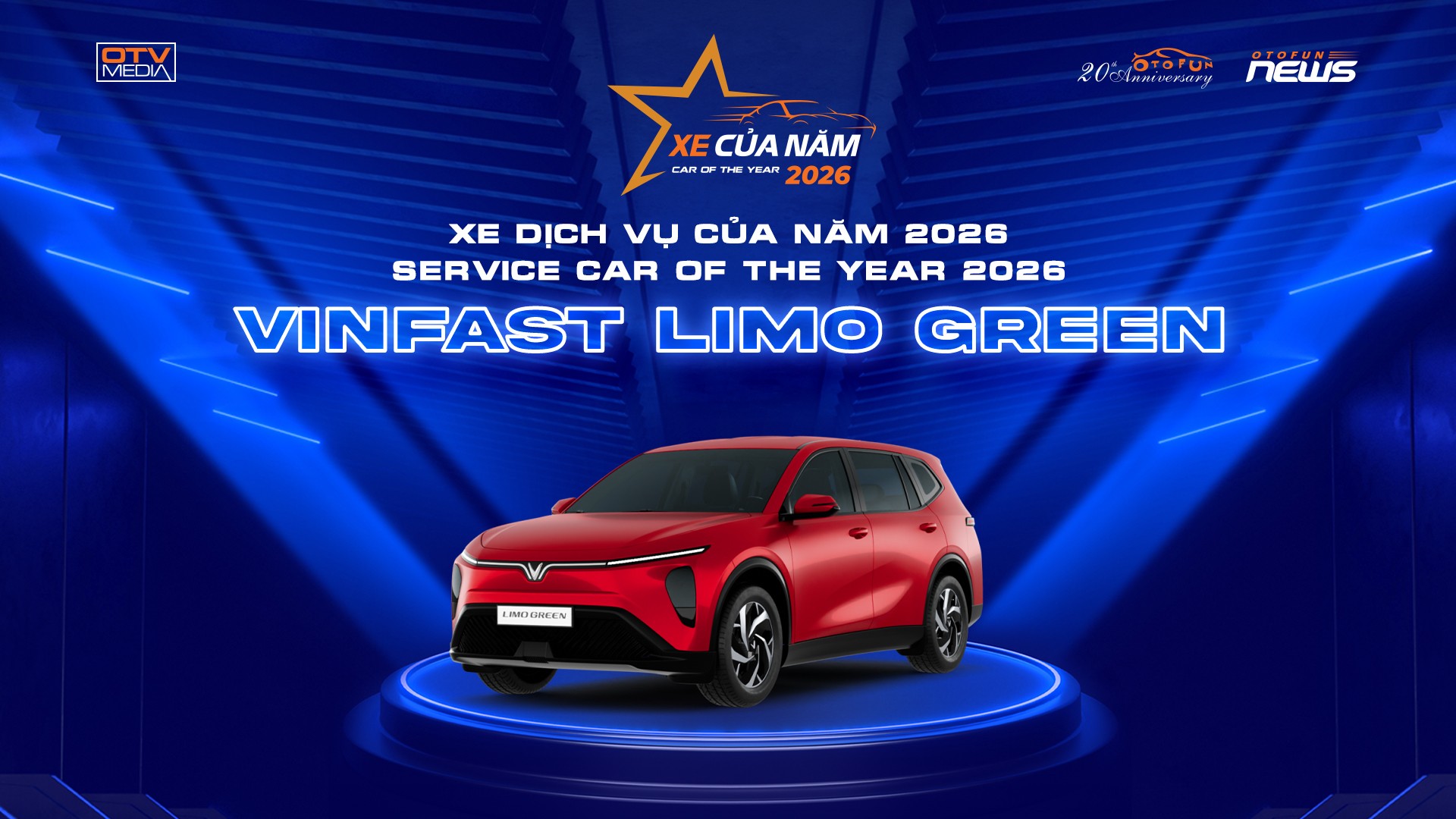 5 danh hiệu Xe Của Năm 2026 chính thức lộ diện