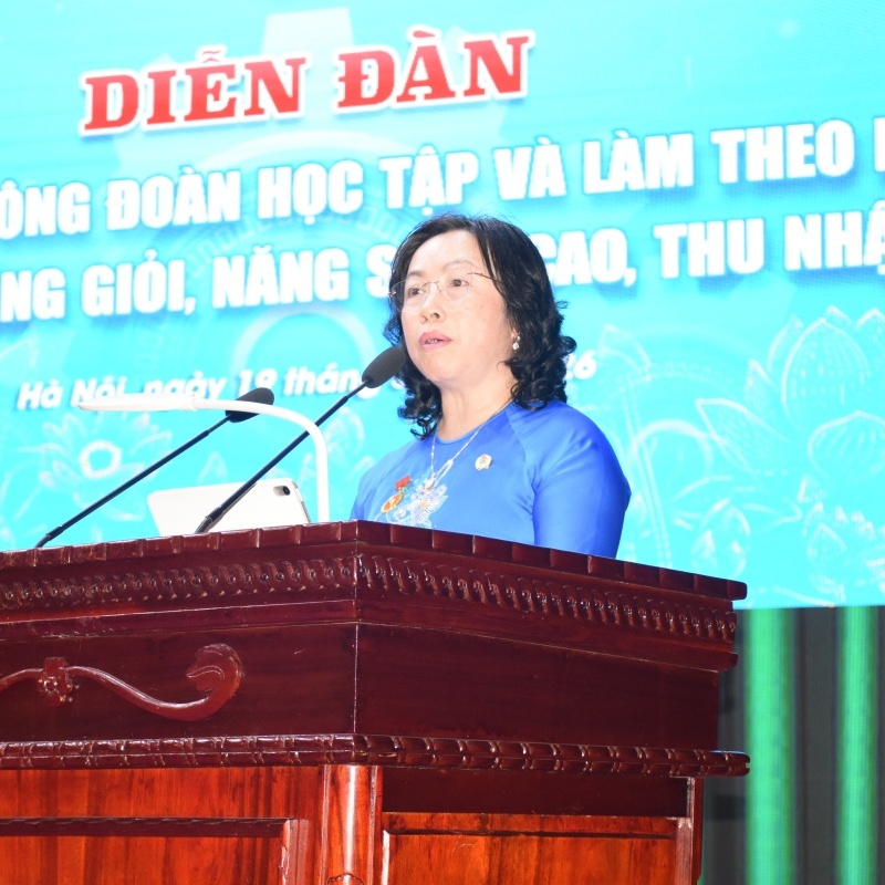 Đổi mới tư duy công đoàn: Đưa việc học tập và làm theo Bác vào sản xuất, nâng cao năng suất và thu nhập cho người lao động