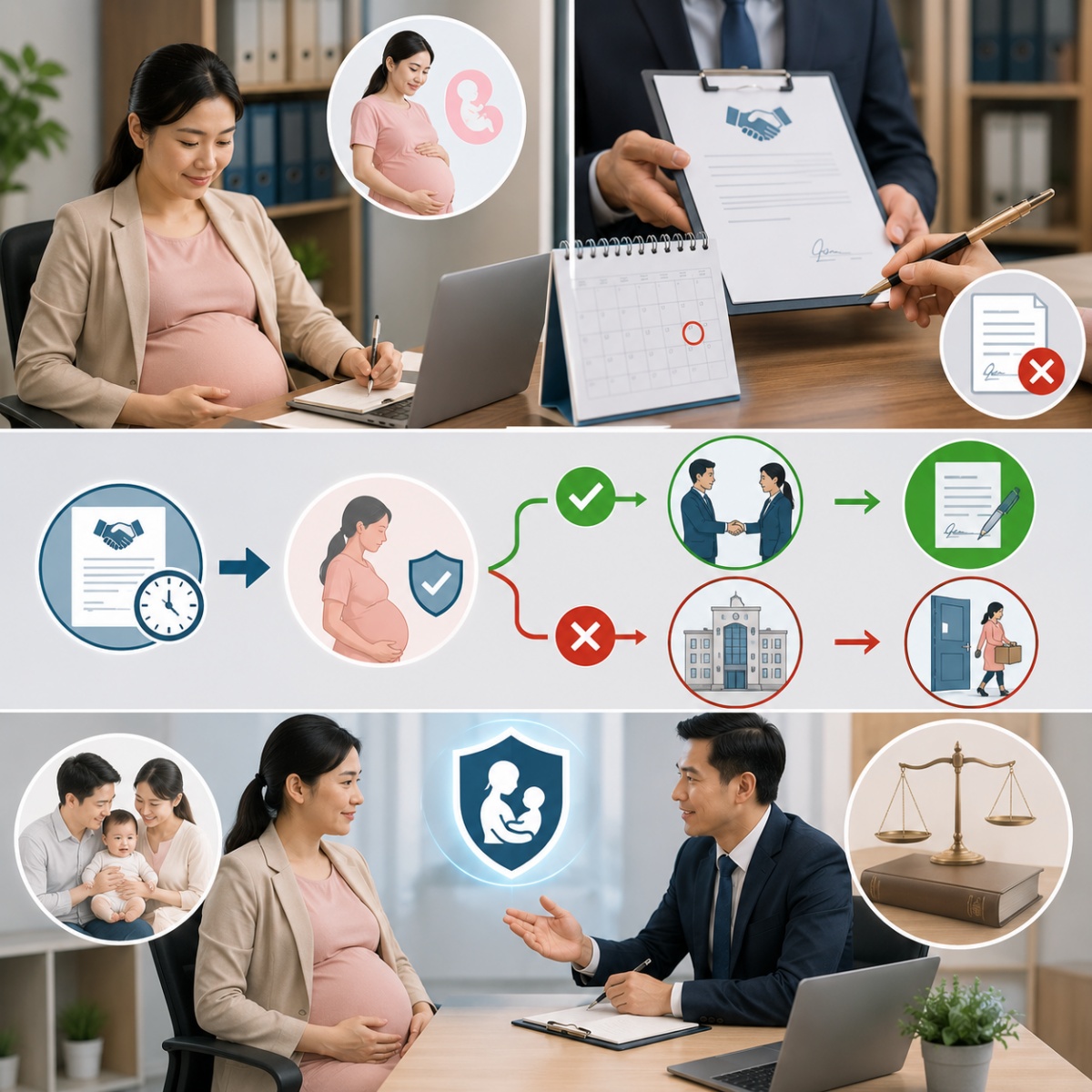 Hợp đồng lao động hết hạn khi đang mang thai, doanh nghiệp có được chấm dứt hợp đồng?