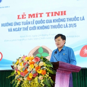 Từ bỏ thuốc lá để bảo vệ tương lai nguồn nhân lực quốc gia