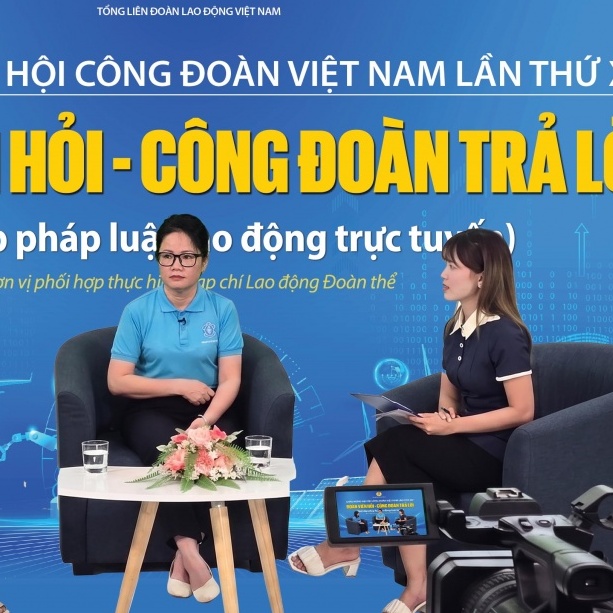 Danh sách trúng thưởng Minigame trong chương trình "Đoàn viên hỏi - Công đoàn trả lời"