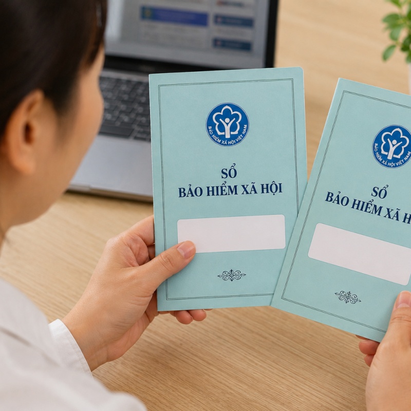 Có hai sổ bảo hiểm xã hội, người lao động phải làm gì để không mất quyền lợi?