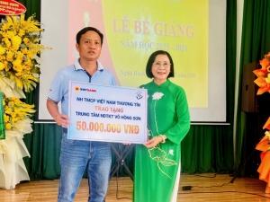 Vietbank đồng hành cùng Trung tâm nuôi dạy trẻ khuyết tật Võ Hồng Sơn