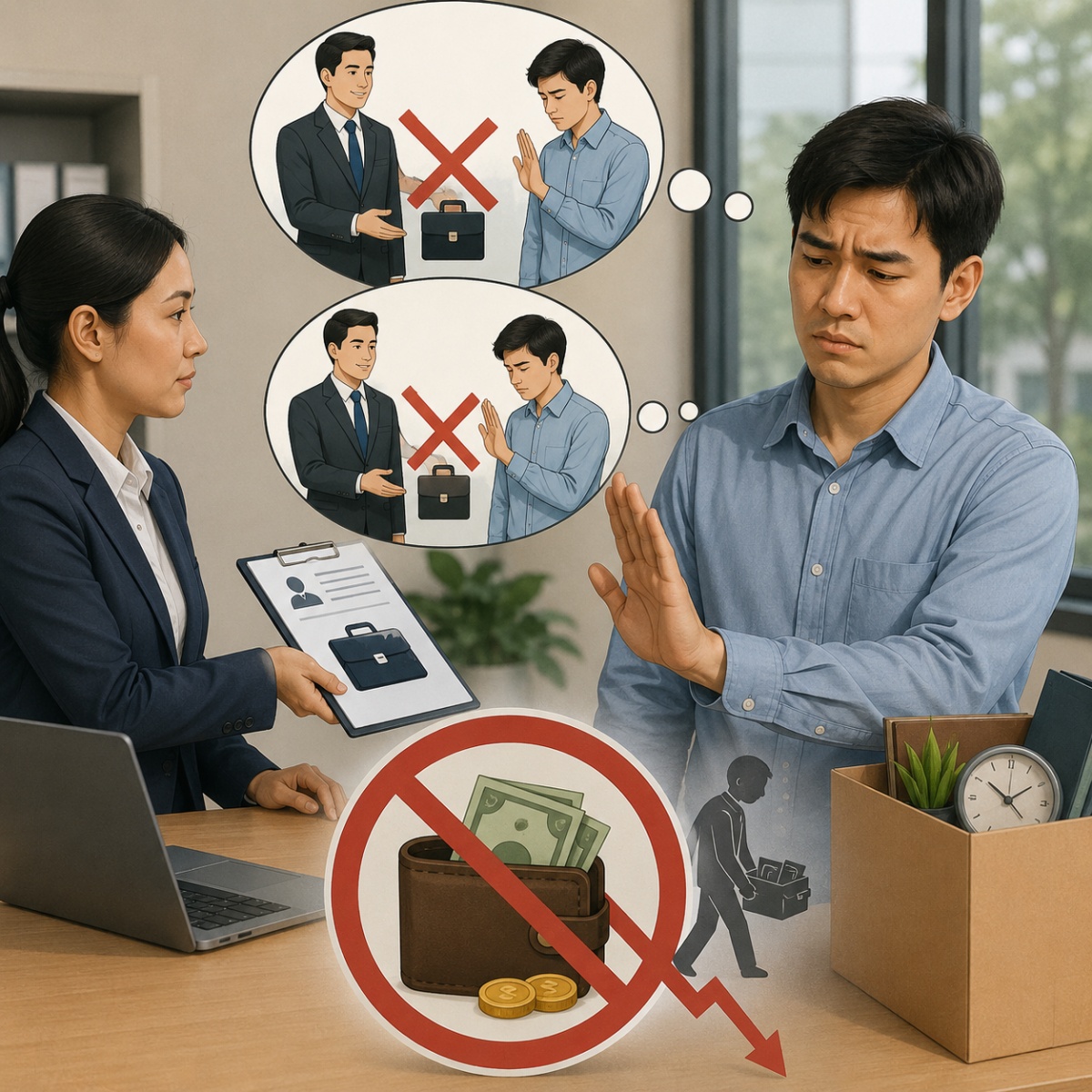 Cắt trợ cấp thất nghiệp nếu người lao động từ chối nhận việc làm 2 lần
