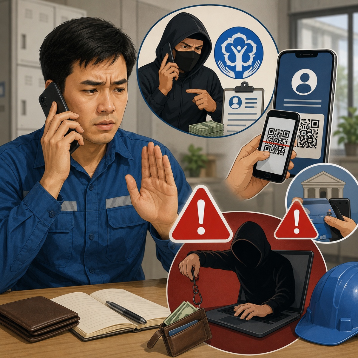Cảnh báo thủ đoạn giả danh chi trả BHXH để lừa đảo, người lao động cần đặc biệt cảnh giác