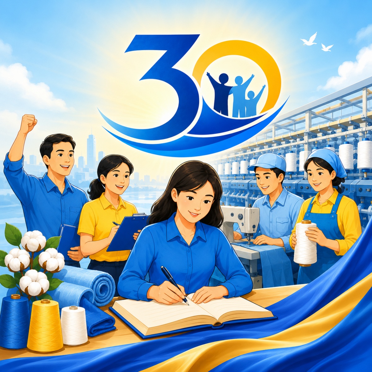 Cuộc thi viết lan tỏa truyền thống 30 năm Công đoàn Dệt May Việt Nam