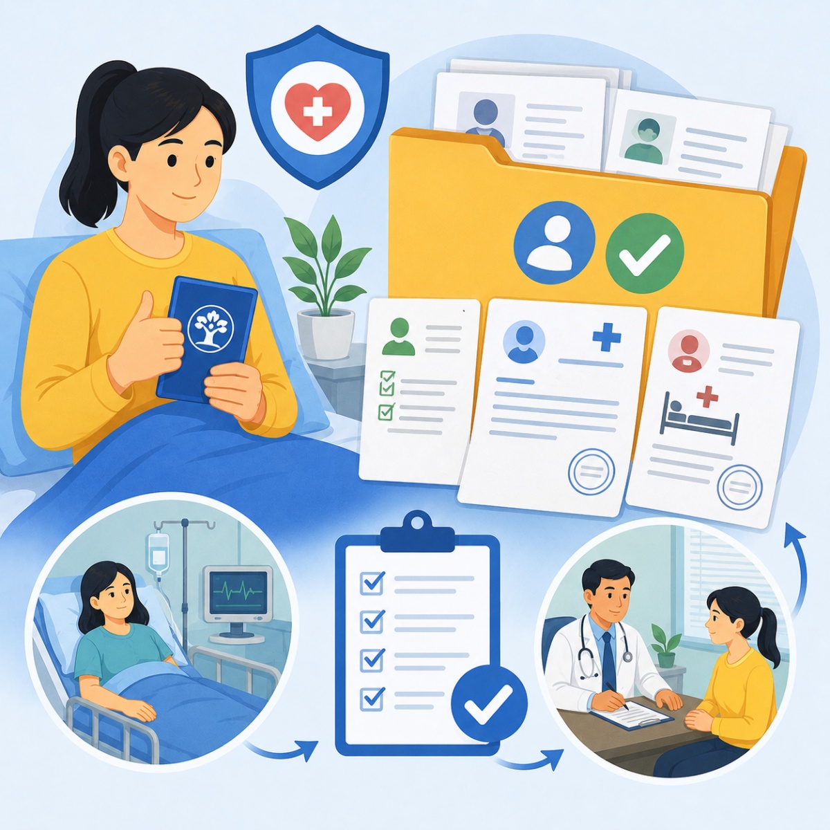 Giấy tờ cần có để hưởng trợ cấp ốm đau, người lao động cần nắm rõ