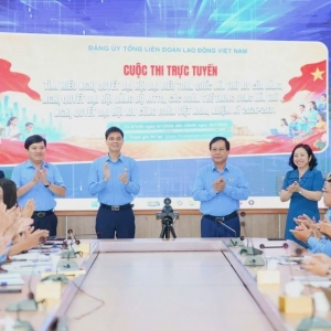 Đảng ủy Tổng LĐLĐ Việt Nam phát động cuộc thi trực tuyến tìm hiểu các nghị quyết của Đảng và Công đoàn