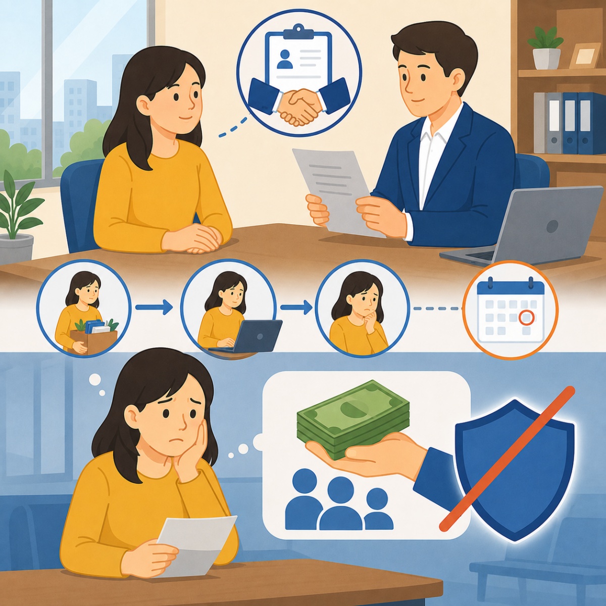 Làm thử việc nhưng chưa ký hợp đồng chính thức, có được hưởng trợ cấp thất nghiệp?