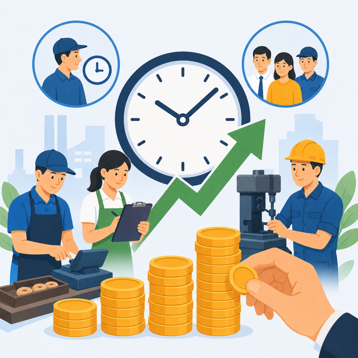 Lương tối thiểu theo giờ sẽ điều chỉnh ra sao từ ngày 1.1.2027?