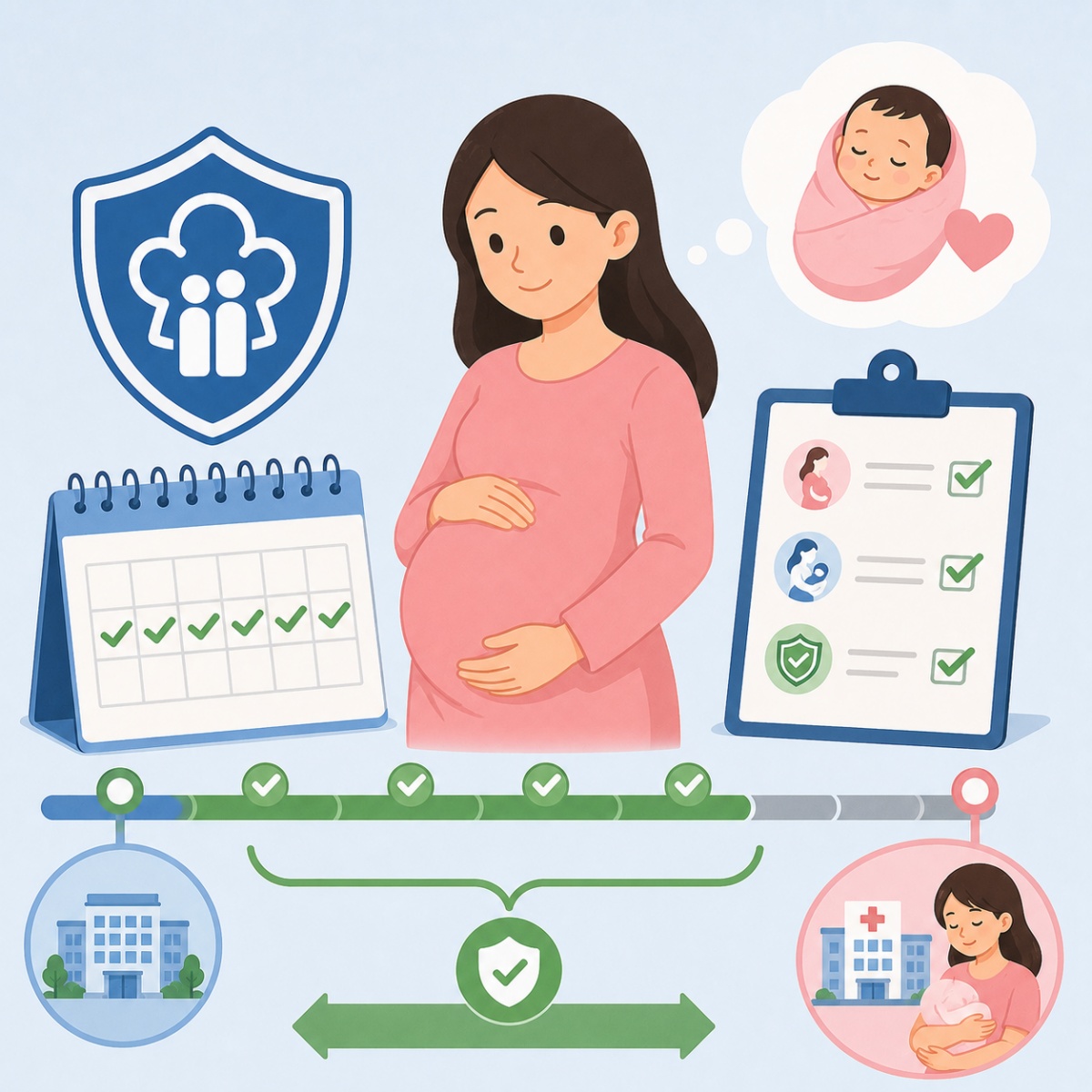 Thời gian đóng BHXH bắt buộc để hưởng chế độ thai sản: Người lao động cần lưu ý điều kiện 6 tháng trước khi sinh con